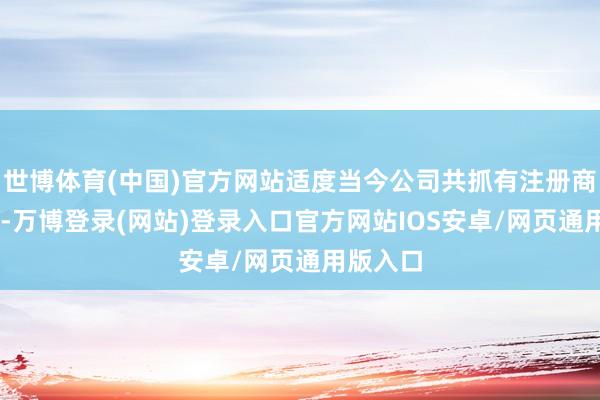 世博体育(中国)官方网站适度当今公司共抓有注册商标82件-万博登录(网站)登录入口官方网站IOS安卓/网页通用版入口